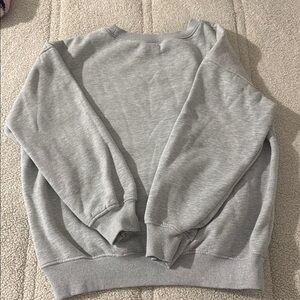 Amazon Gray Crew Neck Sweater Casual Comfort